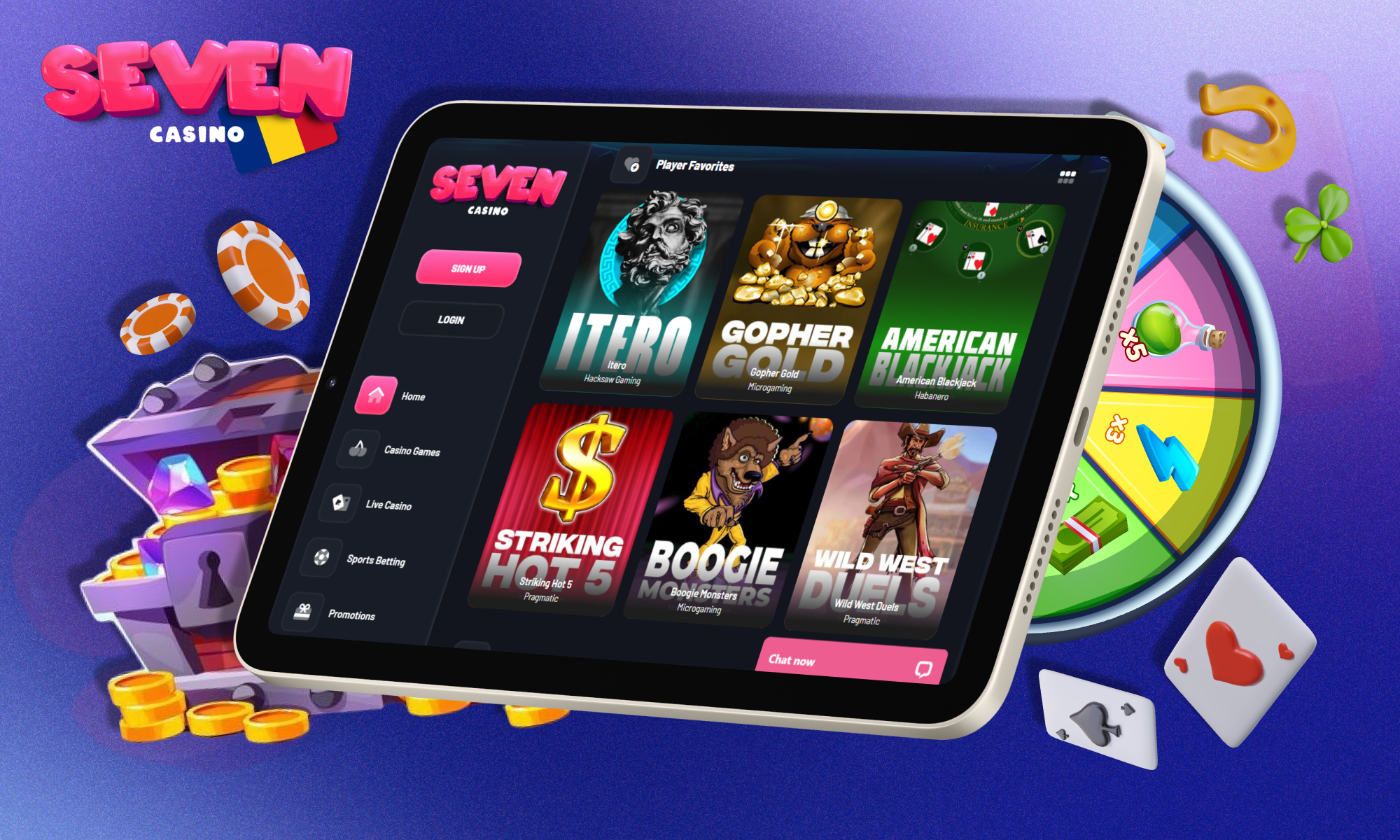 Avantajele platformei Seven Casino pentru jucătorii din România